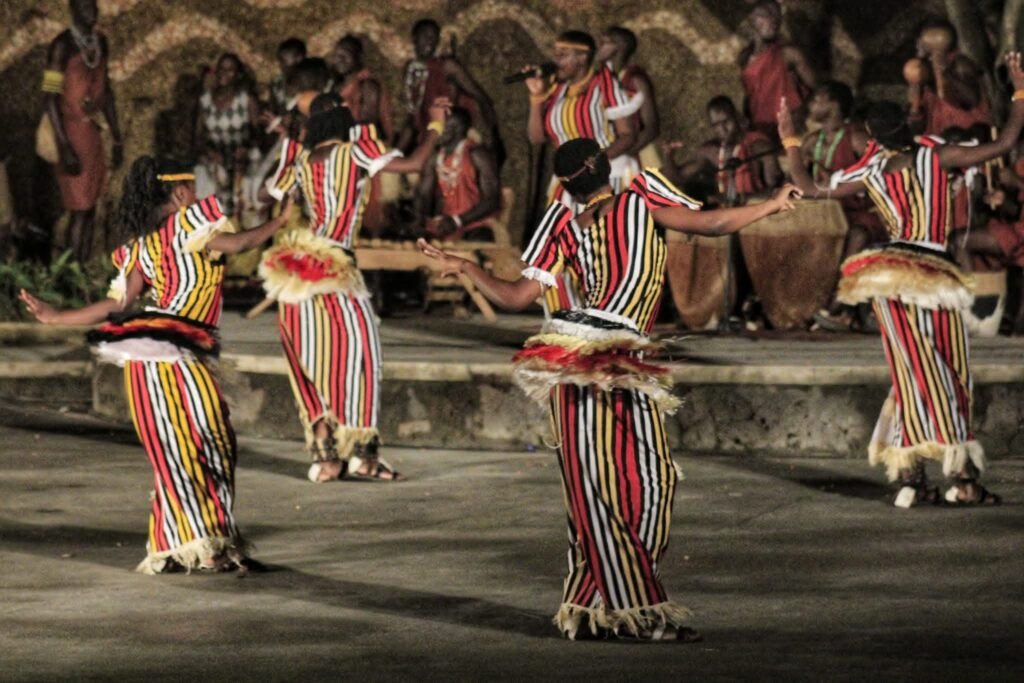 Ndere Troop Cultural dancers; Uganda Cultural